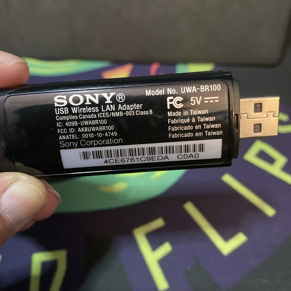 Sony UWA-BR100 USB Wireless LAN Adapter Wi-Fi Dongle for Smart TVs & Devices D1